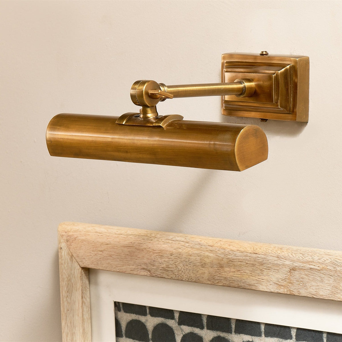 Pania Picture Wall Light - Antique Brass