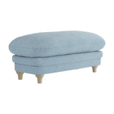 Plumpton Footstool – Duck Egg Blue