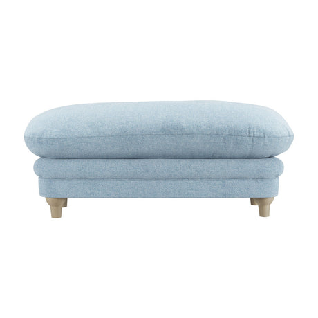 Plumpton Footstool – Duck Egg Blue