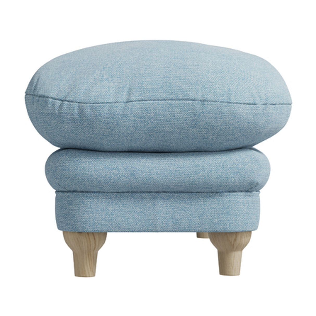 Plumpton Footstool – Duck Egg Blue