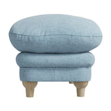 Plumpton Footstool – Duck Egg Blue