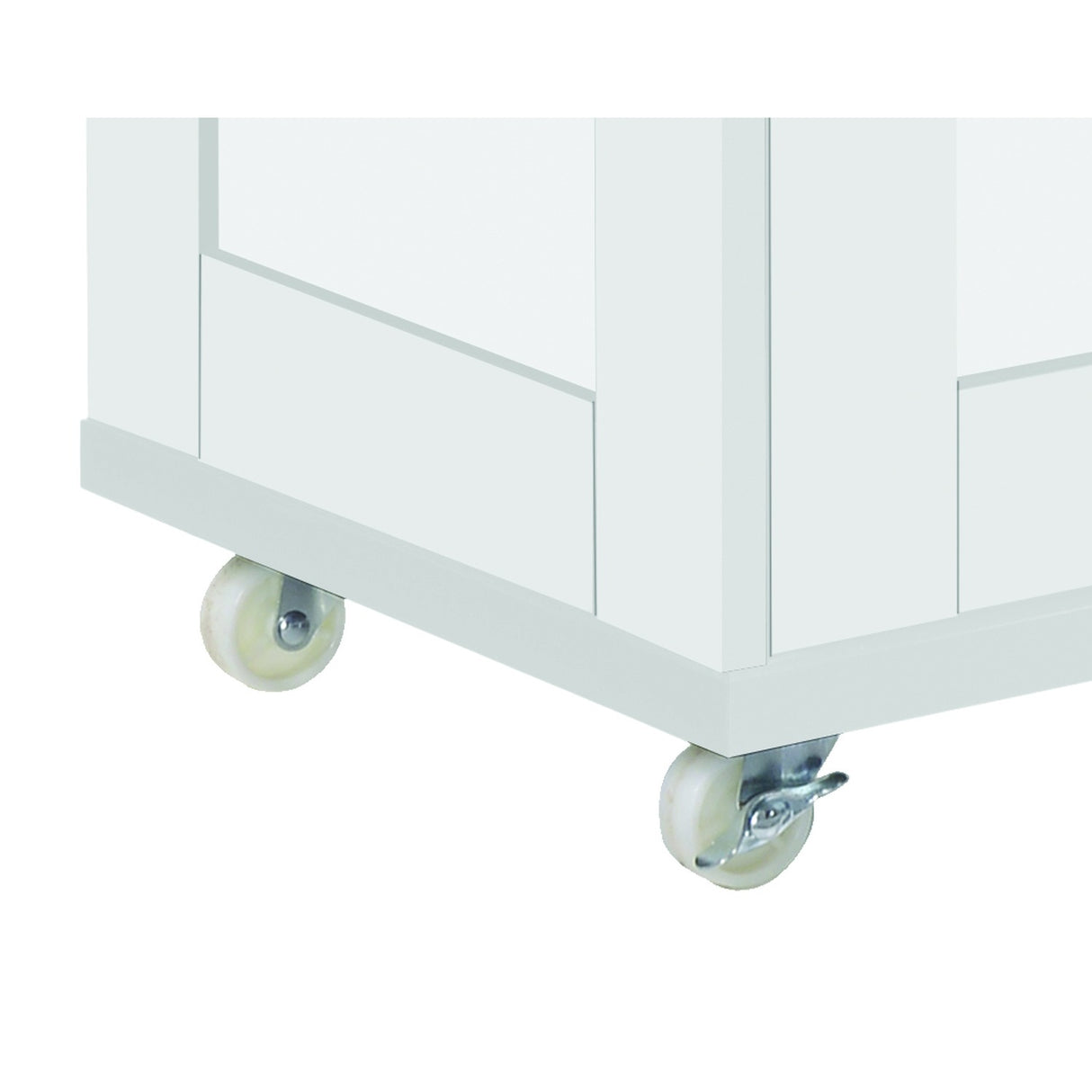 Portland Kitchen Island - White