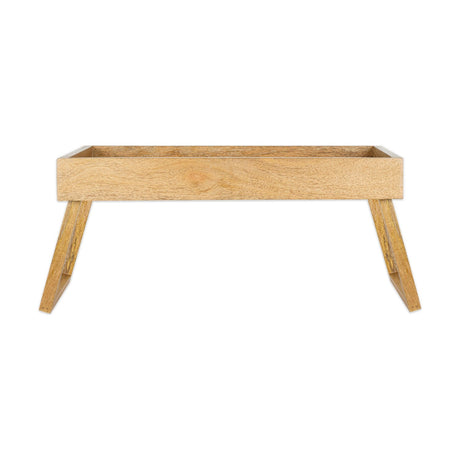 Pawi Mango Wood Breakfast Tray - Natural