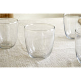 Pani Recycled Glass Tumblers - Clear - Set of 4