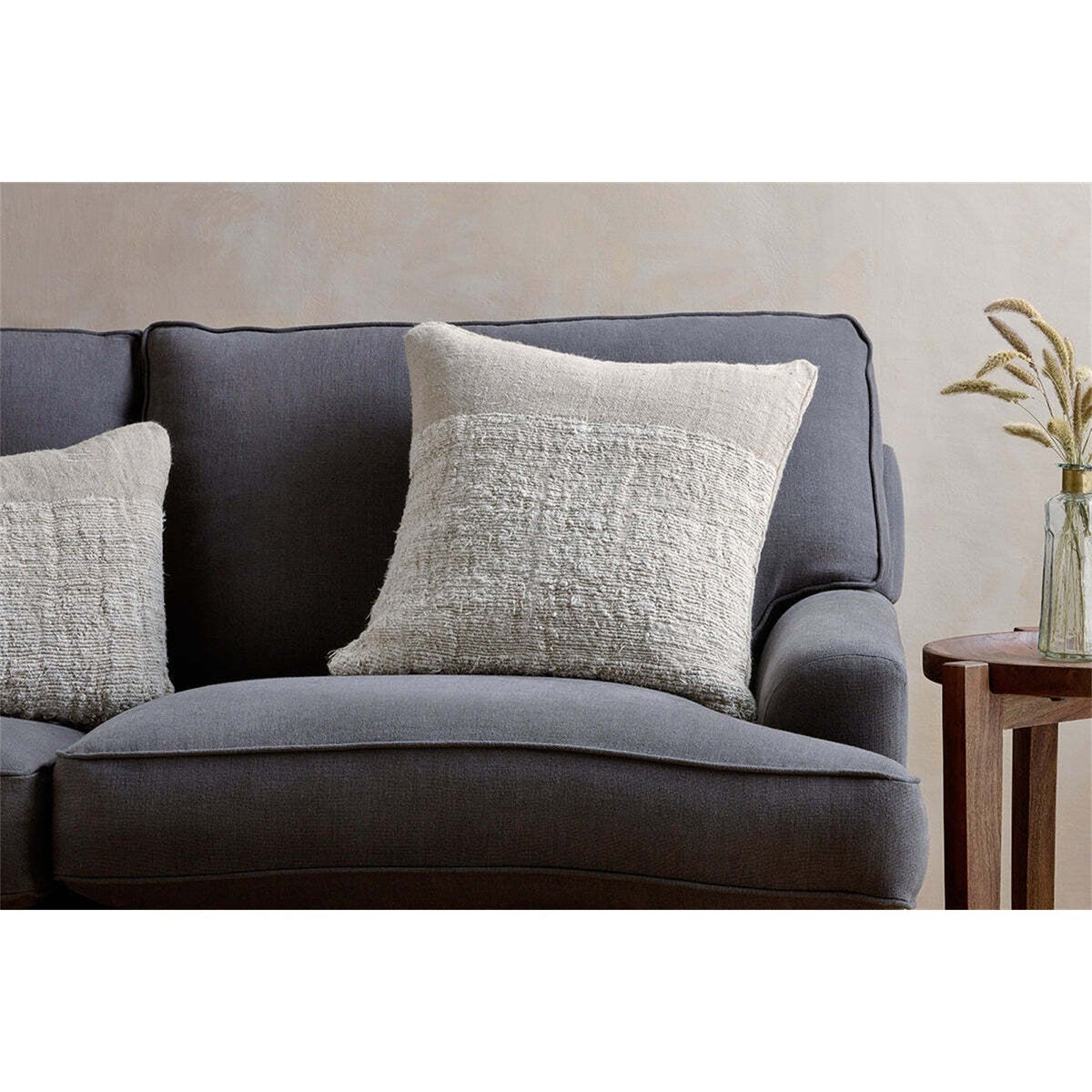 Puli 50 x 50cm Recycled Linen Cushion Cover - Natural