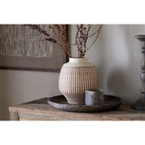 Perola Small Ceramic Vase - Natural & Rust