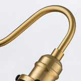 Provence 1 Light Wall Light - Aged Brass & Matt Black