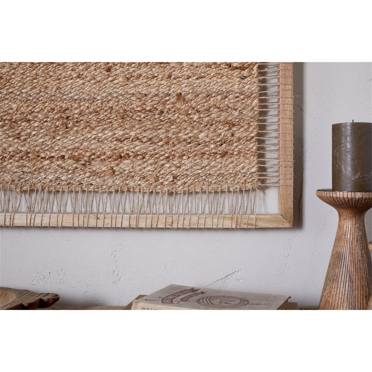 Pemali Woven Jute Wall Art - Natural