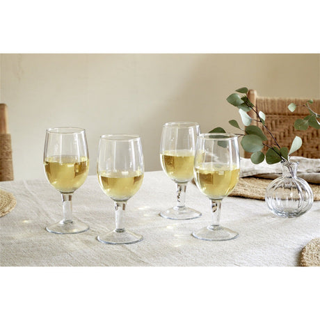 Pani Wine Glasses - Clear - Set of 4