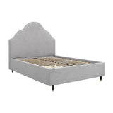 Quince Double Bed Frame – Light Grey