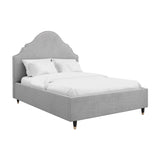 Quince Double Bed Frame – Light Grey