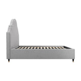 Quince Double Bed Frame – Light Grey