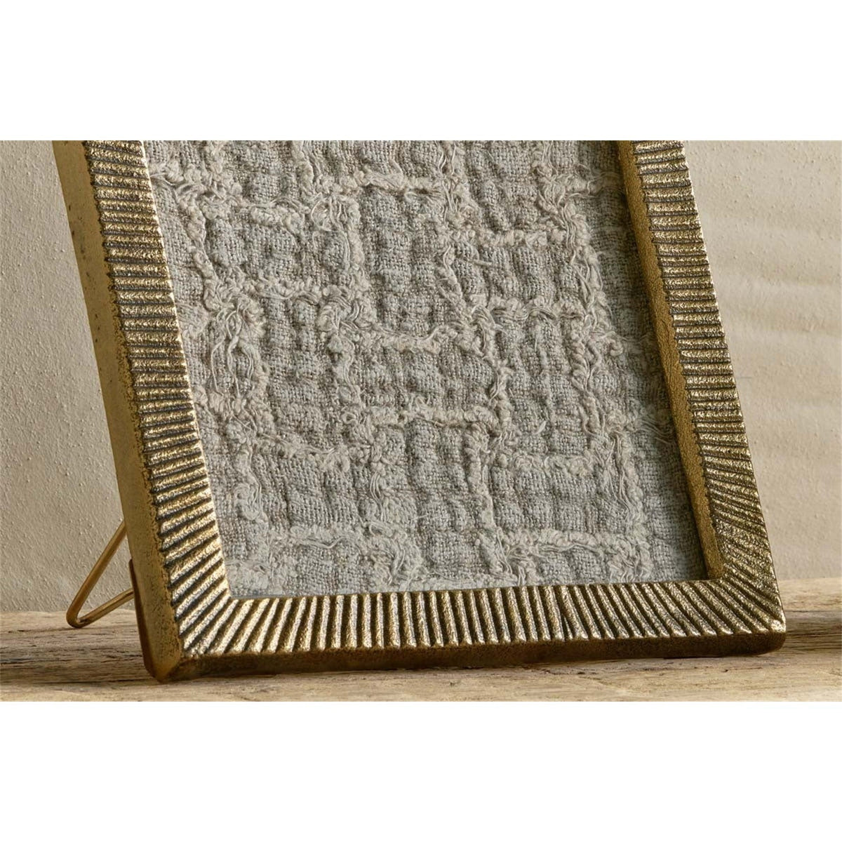 Ranoli 5 x 7 Etched Photo Frame - Antique Brass