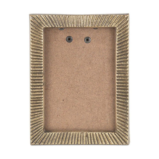 Ranoli 5 x 7 Etched Photo Frame - Antique Brass