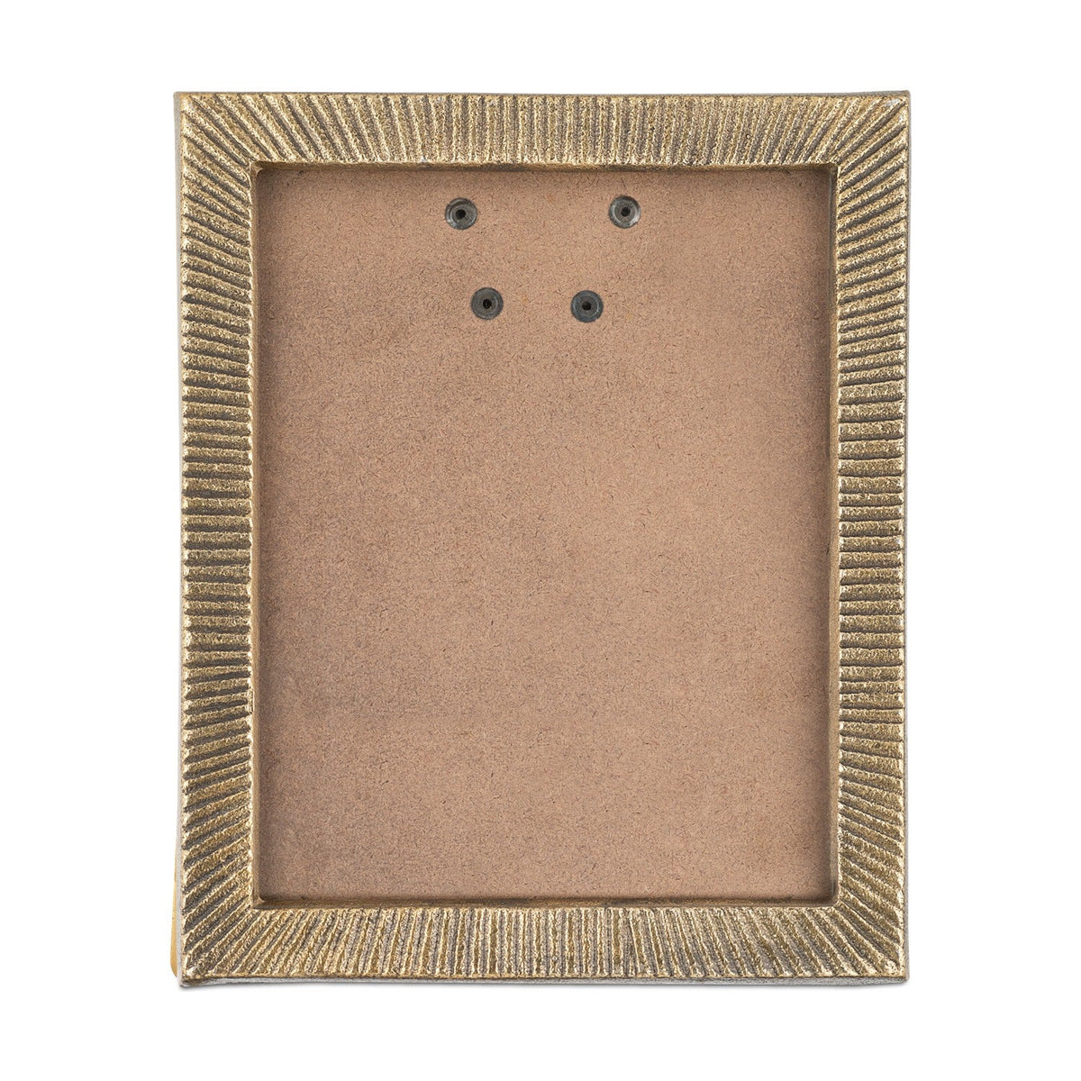 Ranoli Etched Photo Frame - Antique Brass - 8 X10, detail of the aluminium