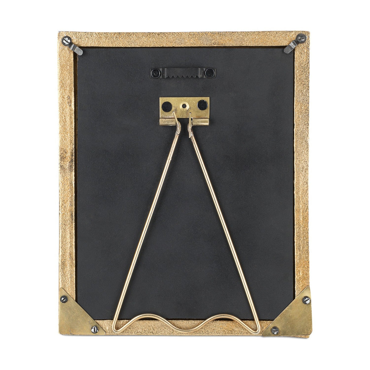 Ranoli Etched Photo Frame - Antique Brass - 8 X10, detail of the aluminium, view 2