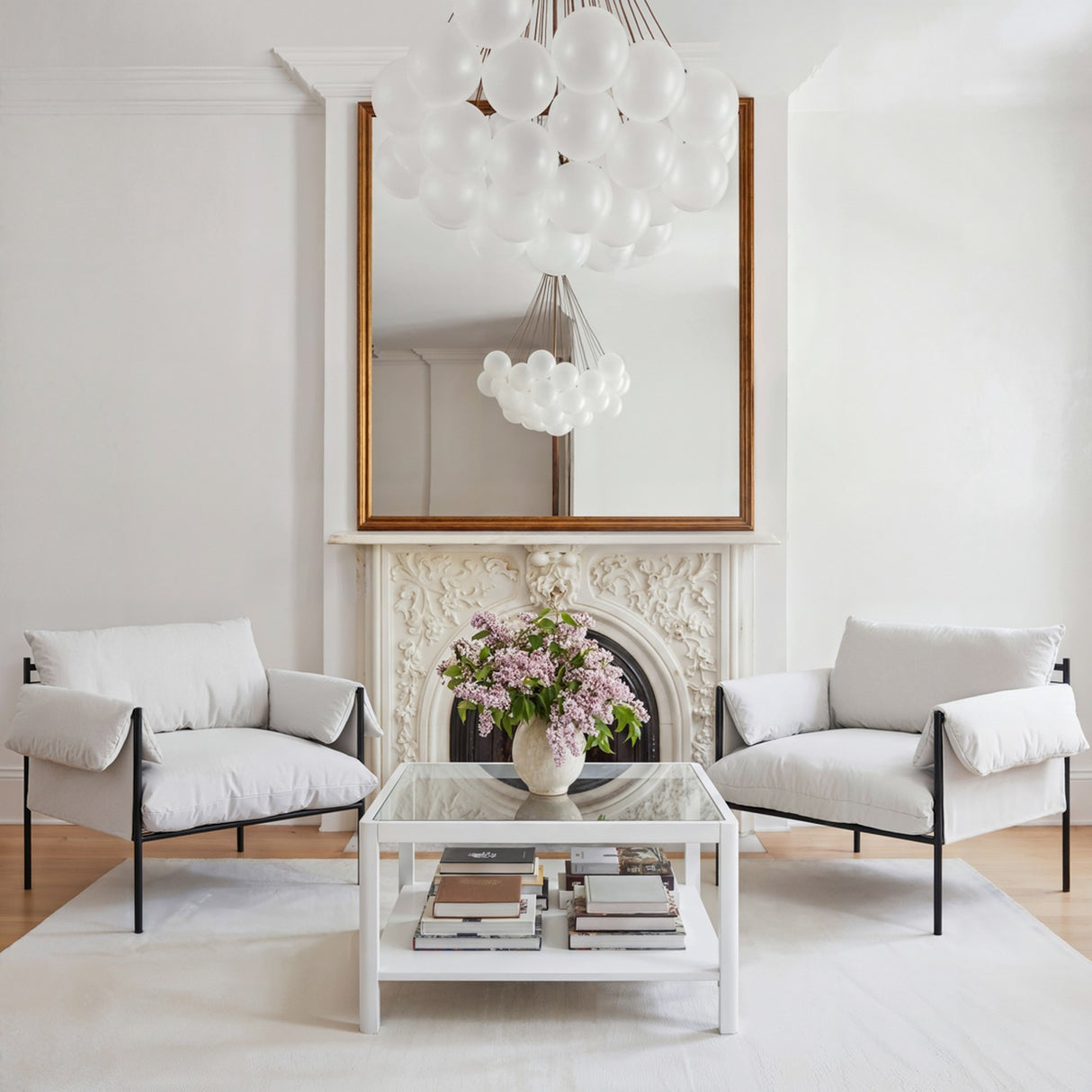 Ray Coffee Table - White