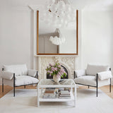 Ray Coffee Table - White