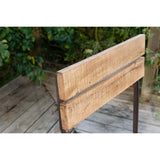 Rishikesh Wood Folding Garden Chair - Natural - Set of 2