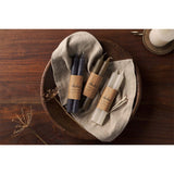 Rustic Soy Blend Dinner Candles - White - Set of 2