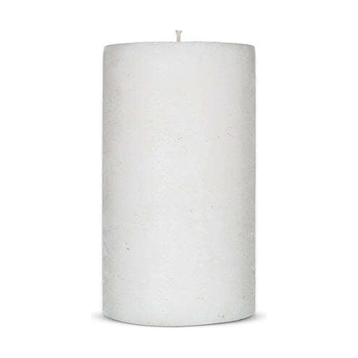 Rustic Soy Blend Small Pillar Candle - White