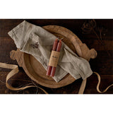 Rustic Soy Blend Dinner Candles - Rust - Set of 2