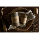 Rustic Mini Soy Blend Pillar Candle - Olive