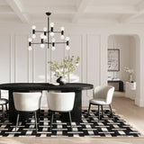 Reed Side Table - White