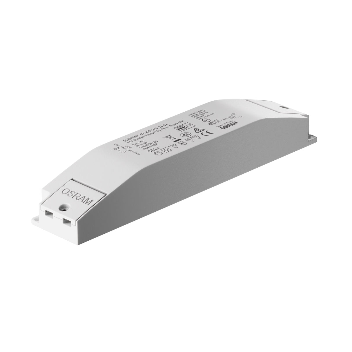 60W LED Driver 24V DC - White