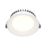 Okno LED Round Recessed Downlight in White, featuring a modern round design ideal for unobtrusive recessed ceiling lighting.