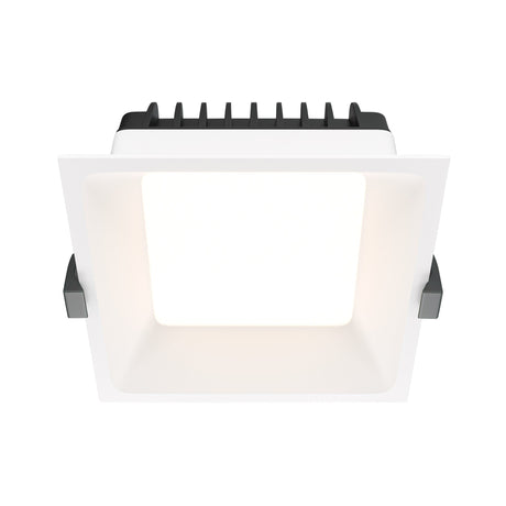Okno LED Square Recessed Downlight in white, featuring a square design and recessed installation for a streamlined lighting effect