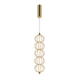 Pendant lamp Golden Cage 17W 3000K