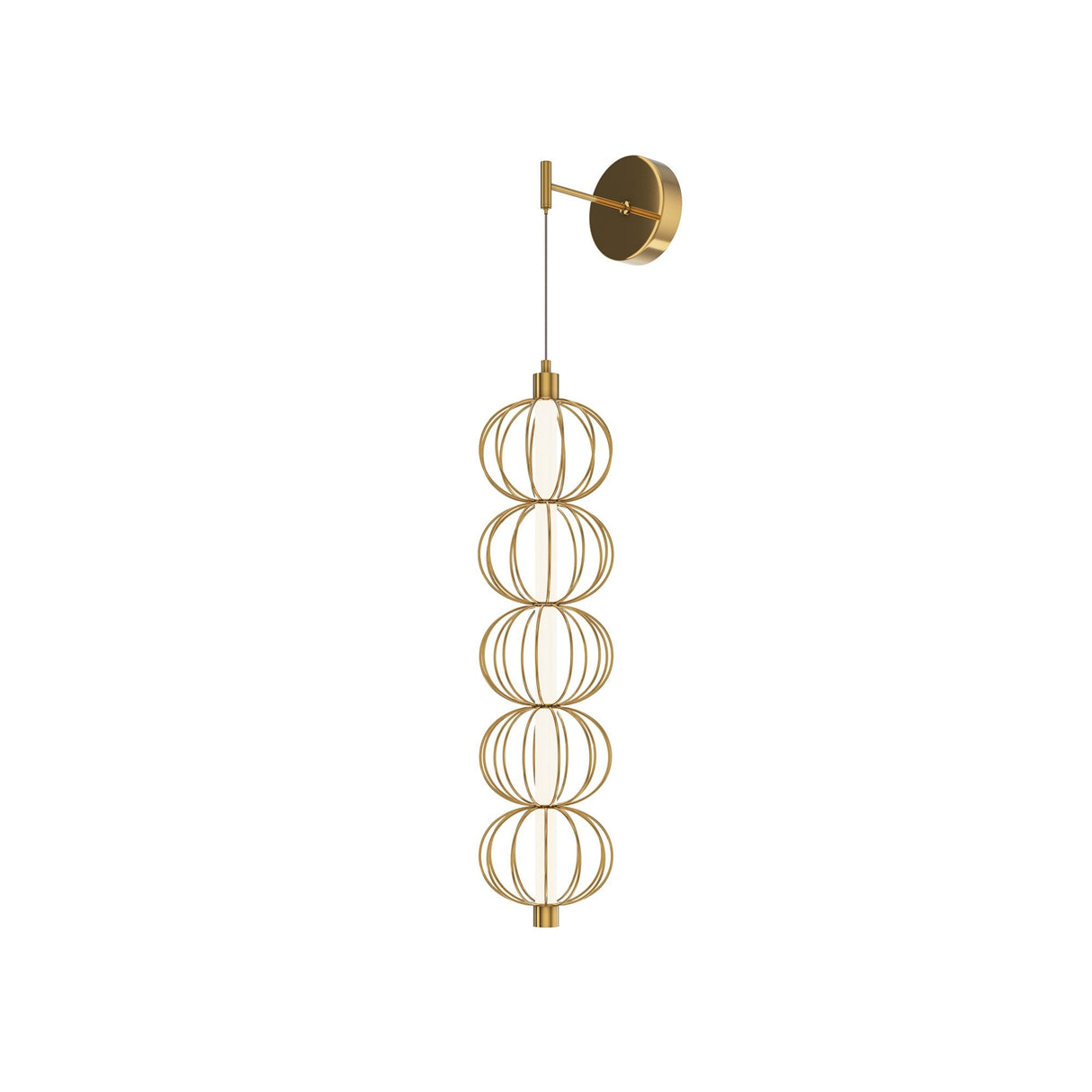 Wall lamp Golden Cage 17W 3000K