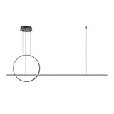 Pendant lamp Halo 40W adjustable color temperature 3000-4000K