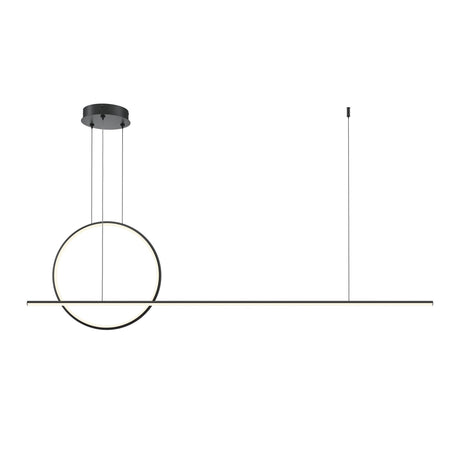 Pendant lamp Halo 40W adjustable color temperature 3000-4000K