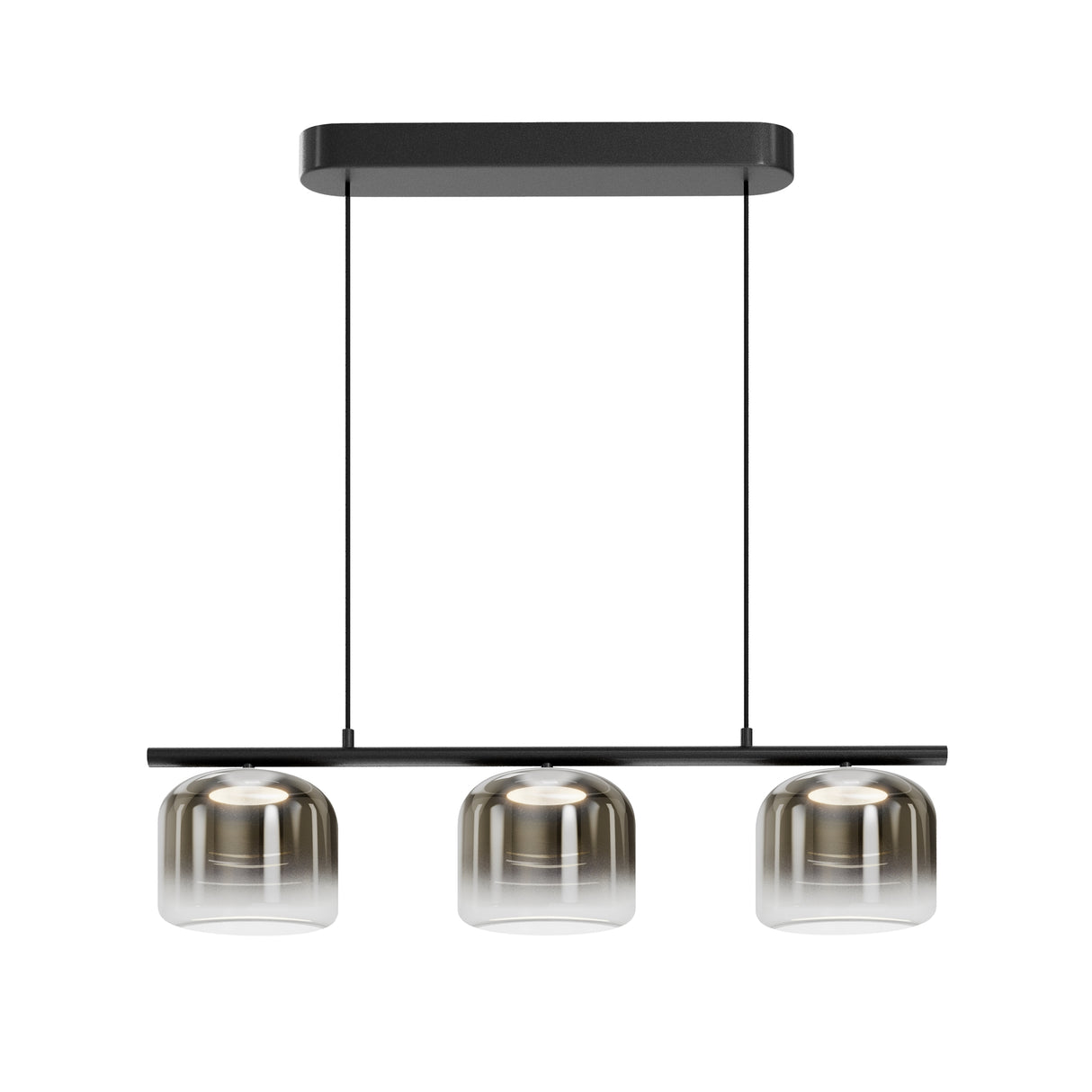 Spirito Marble LED Pendant Light 2200mm - Black