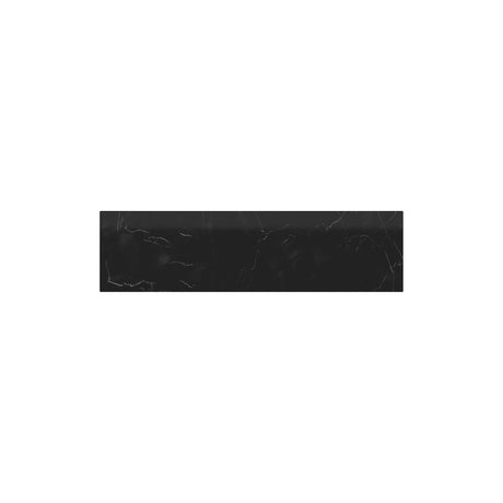 Maytoni Basic Texture 300mm LED wall light with a slim rectangular black marble-effect body, shown on a plain white background.