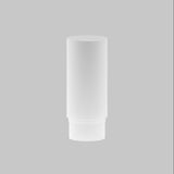 A minimalist photo showcases the Focus LED Light Diffuser Medium 12W, a tall cylindrical white tube on a light gray background. With no labels, it highlights its clean design while enhancing ambient lighting for energy efficiency.