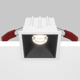 Alfa LED Downlight control features, White & Black square recessed design for interior lighting