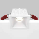 Alfa LED Downlight in White with flexible positioning feature