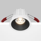 Alfa LED Dimmable Downlight in White & Black with mobility and control features
