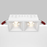 Mobility and control feature of the Alfa LED Twin Fixed Square Recessed Downlight, emphasizing flexibility in lighting.