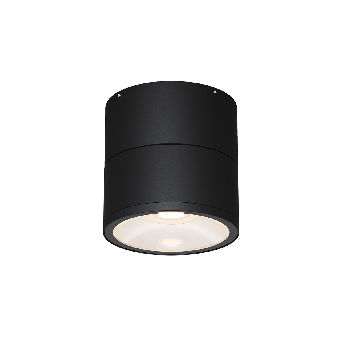 Spin outdoor LED single spotlight in graphite, perfect for subtle outdoor lighting in a sleek finish.