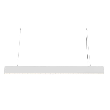 Points LED Linear suspension light in White, featuring sleek, suspended design ideal for modern interiors.