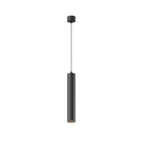 Focus LED Pendant Light in black, 4000K, offering a modern pendant design for soft, ambient lighting in black