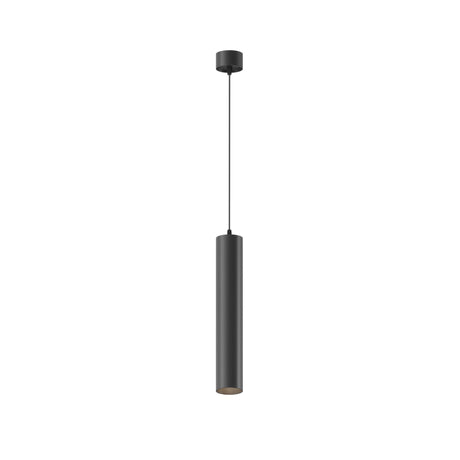 Focus LED Pendant Light in black, 4000K, offering a modern pendant design for soft, ambient lighting in black