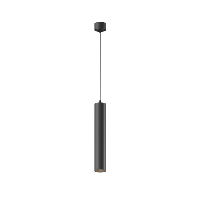 Focus LED Pendant Light in black, 4000K, offering a modern pendant design for soft, ambient lighting in black