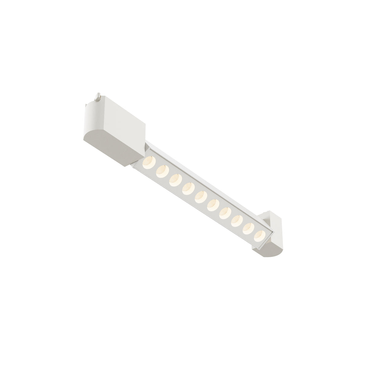 Points Rot LED Track Light 10W 3000K - White