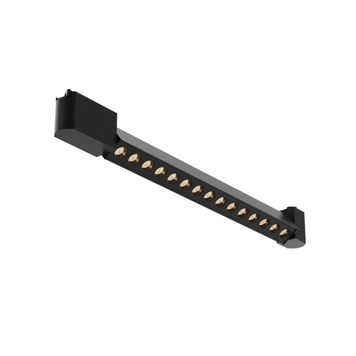Elongated lamp for Single phase track system UNITY Points Rot 22W 3000K