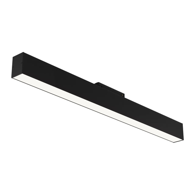 Basis LED Magnetic S35 Linear Track Light in Black for powerful, modern lighting solutions.